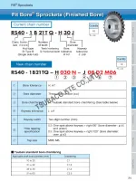 SPROCKET PULLEY_TSUBACO KTE