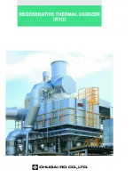 Regenerative Thermal Oxidizer