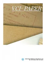 Rust-proof paper VCI